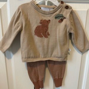 Elegant Baby Knit Set